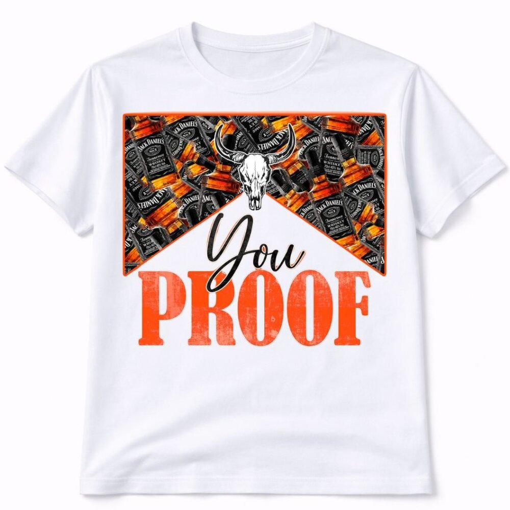 You Proof Western Graphic T Shirt Trendy Boutique Style Tee Womens White